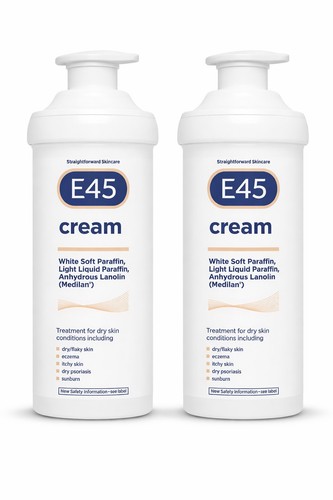 E45 cream 500g pump - e45,