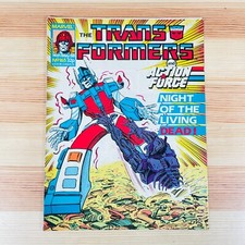 Transformers UK Marvel Comic Back & Board Issue # 165 80s Artwork