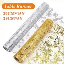 Sequin Glitter Table Runner Rectangle Table Cloth Birthday Wedding Christmas