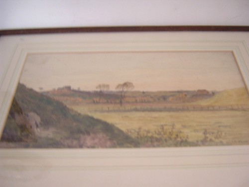 19th century watercolour - ,