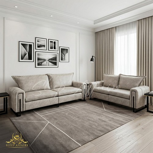 Abbey comfy sofa 3 - 1, seater