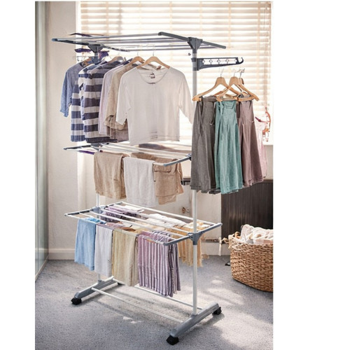 Tier foldable clothes airer - 4,