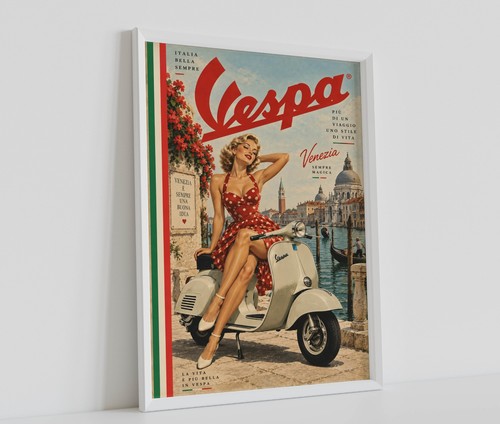 Classic vintage italian vespa - classic,