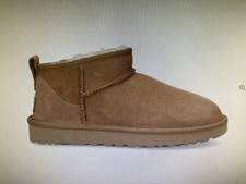 NEW Authentic UGG Classic Ultra Mini Women's Winter Ankle Boots Chestnut