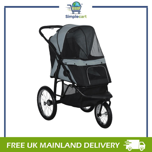 Wheel pet stroller - 3-wheel,