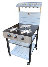 Commercial 3 Burner Gas Cooker