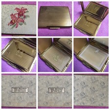 Vintage Stratton Floral Powder