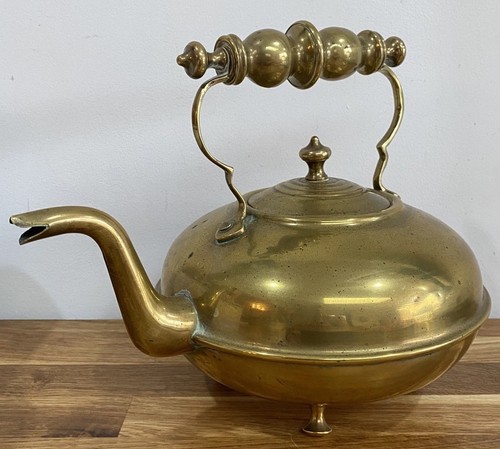 Vintage copper kettle tea pot - vintage,
