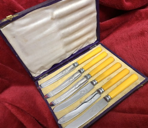 Vintage desert fruit knives - desert,