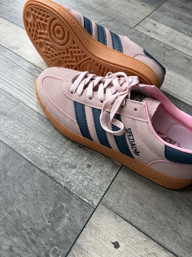 Adidas spezial pink blue - adidas, suede