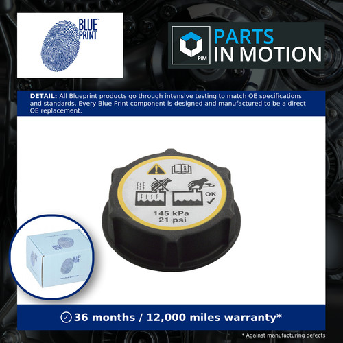 Radiator cap fits ford - fits, transit
