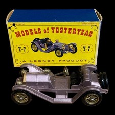 Models of Yesteryear  Matchbox Boxed Y7 Mercer 1913 Raceabout Type 35J Lesney