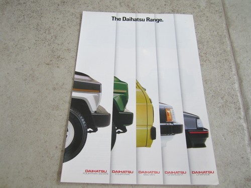 1985 daihatsu range - daihatsu,