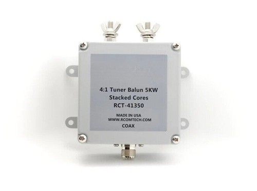 Tuner balun rct - rct-41350, 5kw