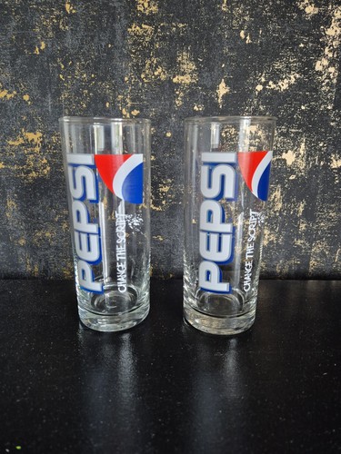 Vintage 1990s pepsi glass - 1990s,