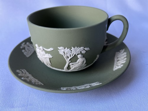 Vintage wedgwood sage - vintage, green