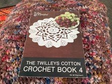 Twilleys Cotton Crochet Book 4 Patterns Book Mats Coasters Cushions