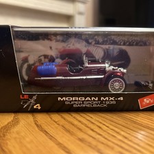 Brumm Morgan MX-4 Super Sport 1935 1/43 LE4 Diecast Model John H Shelly Car