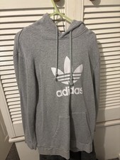 Men’s Grey Adidas Hoodie Size Medium