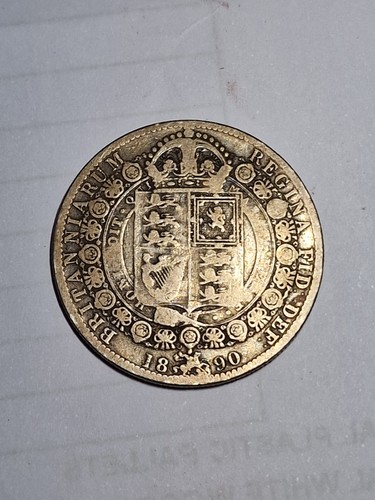 1890 queen victoria half - 1890,