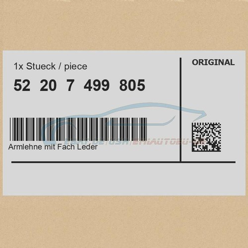 Genuine bmw 52207499805 - genuine,