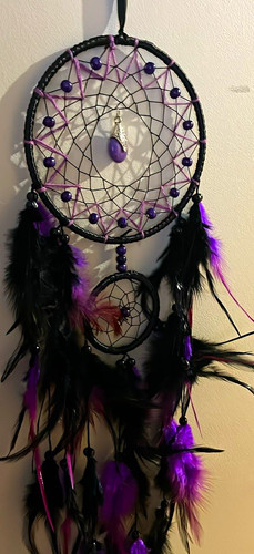 Black purple boho dream - &,