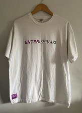 Enter Shikari XL Extra Large T-Shirt Band Tee Plain White Spellout Gig Gildan
