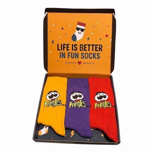 Pringles socks gift - set, 3