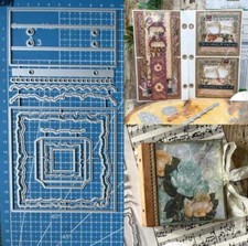 Frame Metal Cutting Dies Scrapbooking Embossing Album Paper Card Crafts Stencils