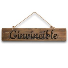 Ginvincible Rustic Wooden