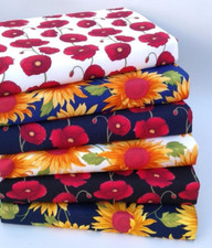 POPPY & SUNFLOWER FABRIC