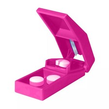 Pink pill cutter - pill,