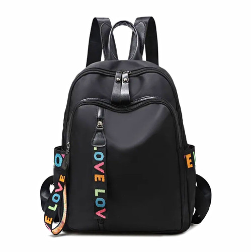 Womens black backpack solid - womens,