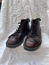 Solovair burgundy monkey boots - solovair,