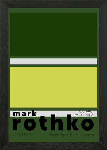 Mark rothko exhibition poster - rothko,