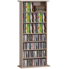HOMCOM CD Storage Unit DVD