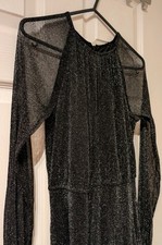 UK Size 8 Apricot Long Dress