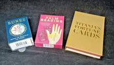 Runes  / Beginners Guide Palm Reading /Titania's Fortune Cards Bundle