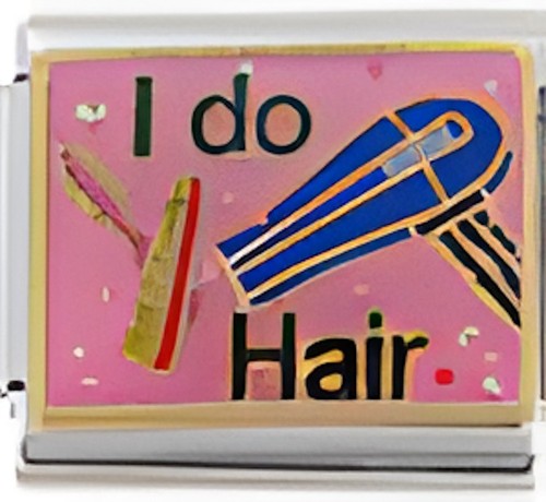 Hair pink enamel - pink,