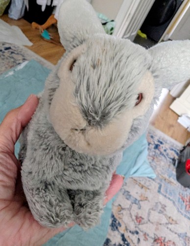 Ark toys grey rabbit - grey, bunny