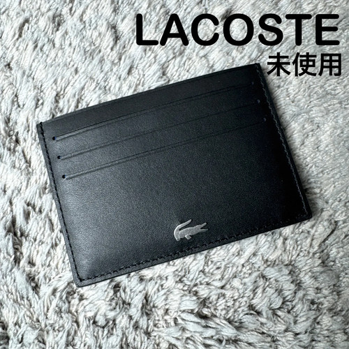 Lacoste card pass case leather - card/pass,