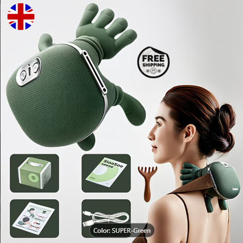 Neck shoulder massager with - shoulder,