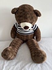 Giant teddy bear brown 135cm - giant,