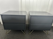 Made.com Elona Dark Grey Gold