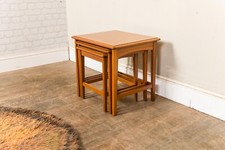 Vintage Retro Mid Century Teak Nest of Tables by Stag