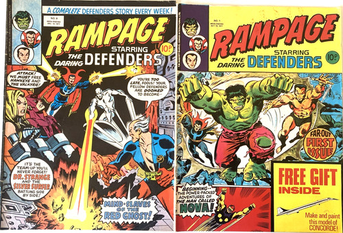 Rampage number 9 2 - 1, (2