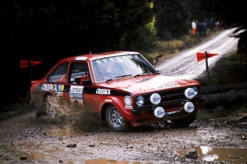 Roger clark with - with, co-driver
