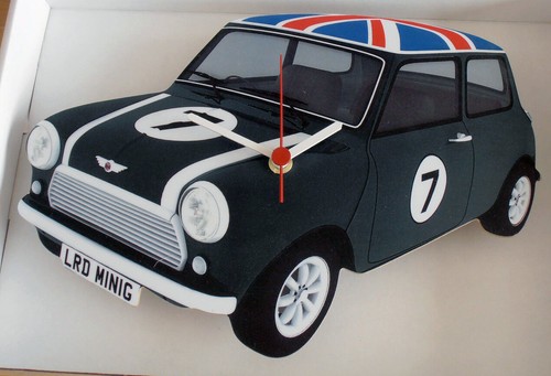 Mini wall clock - 60s,