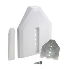 Conservatory Roof End Cap Kit End Fix Stop Slipped Polycarbonate & Glass Panels