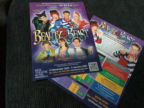 Pantomime flyers 2024 - flyers,